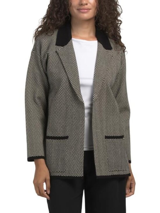 Anne Klein Jackets & Blazers - ANNE KLEIN Long Sleeve Knit Blazer